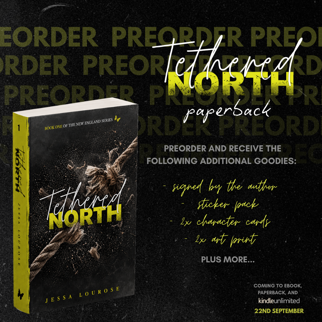 PREORDER Tethered North (The New England Series, book 1) - Paperback
