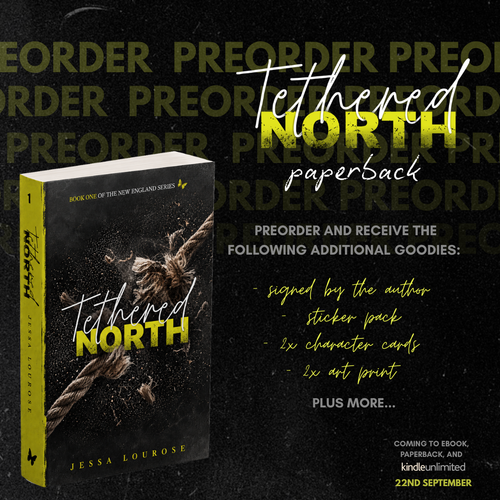 PREORDER Tethered North (The New England Series, book 1) - Paperback